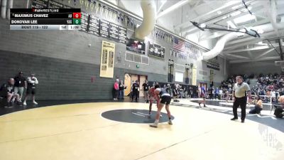 122 lbs Champ. Round 1 - Maximus Chavez, Alpha Dawg vs Donovan Lee, Yuba Sutter Combat