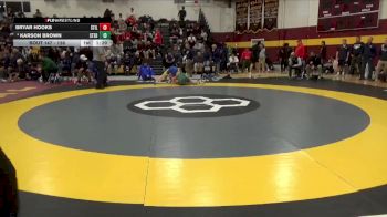 138 lbs Champ. Round 2 - Bryar Hooks, Stillwater vs Karson Brown, St Edward