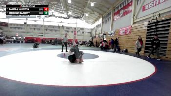 120 lbs Champ. Round 2 - Madison Barrett, College Park vs Pamela Houston, Hoopa Valley