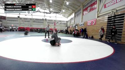 120 lbs Champ. Round 2 - Madison Barrett, College Park vs Pamela Houston, Hoopa Valley