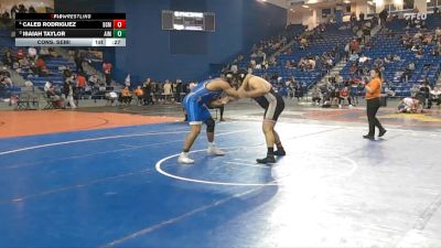 285 lbs Cons. Semi - Isaiah Taylor, AIM Academy vs Caleb Rodriguez, Bishop McCort