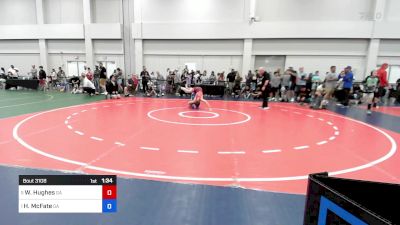 92 lbs C-4 - Will Hughes, Georgia vs Hudson McFate, Georgia