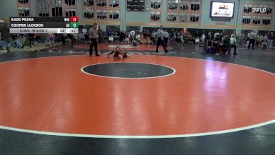 78 lbs Cons. Round 3 - Cooper Jackson, Hammerin Hawks vs Kade Peska, Wrath