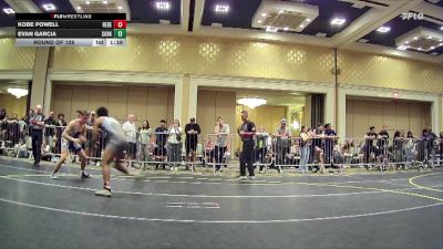 144 lbs Round Of 128 - Kobe Powell, Rebel WC vs Evan Garcia, Subkids