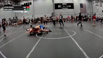 225 lbs Round 4 (6 Team) - Jacob Endzel, Warhawks vs Zeno Lentz, OMP