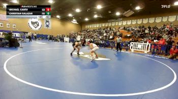 120 lbs 3rd Place Match - Michael Cantu, Kerman vs Christian Salazar, Foothill