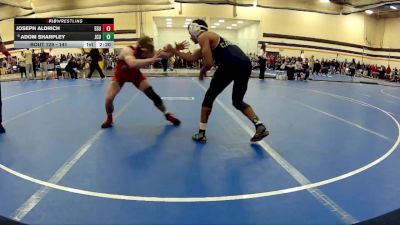 141 lbs Quarterfinal - Joseph Aldrich, East Stroudsburg University vs Adom Sharpley, John Carroll University