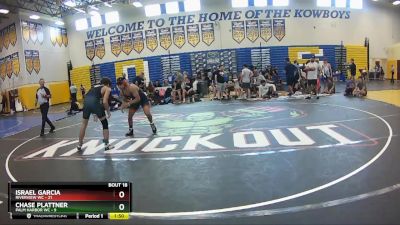 144 lbs Round 5 (8 Team) - Chase Plattner, Palm Harbor WC vs Israel Garcia, Riverview WC