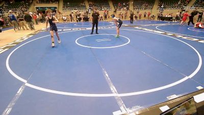 112 lbs 2nd Place - Lincoln Pulsifer, Bartlesville Wrestling Club vs Eli Boggan, BAWC