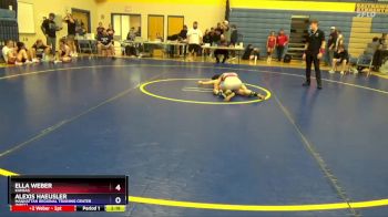 120 lbs Round 5 - Ella Weber, Kansas vs Alexis Haeusler, Manhattan Regional Training Center (MRTC)