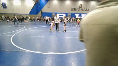 110 lbs Cons. Round 1 - Jackson Marshall, Bear River Wrestling Club vs Dax Norman, Top Of Utah