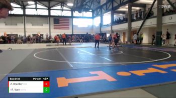 183-197 lbs Champ. Round 1 - Robert Watt, Roxana vs Zachary Bradley, PortByron