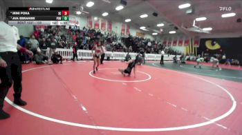 120 lbs Semifinal - Ava Ebrahimi, Poway vs Irini Poka, San Clemente
