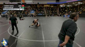 157 lbs Cons. Round 3 - Lincoln Miller, Waukee vs Dominic Garcia, Antioch