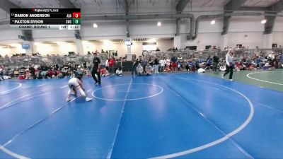85 lbs Champ. Round 1 - Damon Anderson, Apex Grappling Academy vs Paxton Dyson, Scots Wrestling Club