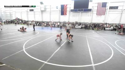 54 lbs Consi Of 8 #2 - Mason Cantu, Wlv Jr Wrestling vs Gannicus Hancock, Chickens Wrestling Club