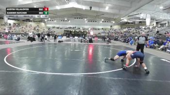 157 lbs Semis (4 Team) - Xander Hatcher, Boyd Buchanan High School vs Austin Villalovos, Brentwood Academy