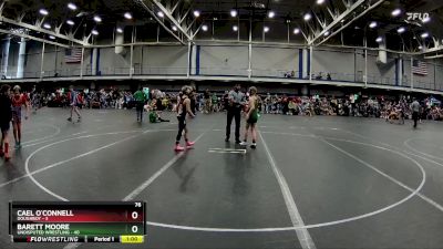 76 lbs Round 2 (10 Team) - Barett Moore, Undisputed Wrestling vs Cael O`Connell, Doughboy