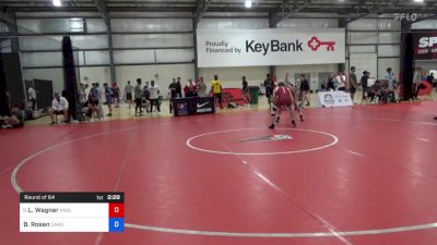 65 kg Round Of 64 - Logan Wagner, Knights Wrestling Club vs Bradley Rosen, Cardinal Wrestling Club