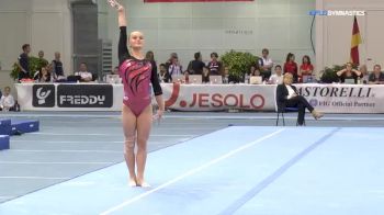Angelina Melnikova Russia - Floor, Senior - 2018 City of Jesolo Trophy