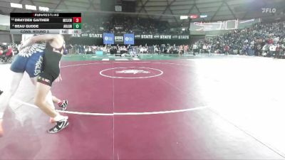 Boys 4A 138 lbs Cons. Round 3 - Beau Gudde, Arlington vs Drayden Gaither, Moses Lake