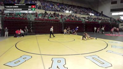 106 lbs Consi Of 8 #1 - Collin Comer, Gilbert vs Cassius Mathews, North Augusta