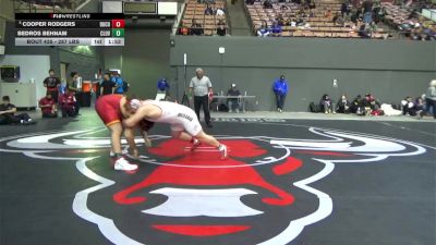 287 lbs Round Of 16 - Cooper Rodgers, Buchanan vs Bedros Behnam, Clovis West