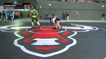 134 lbs Round Of 16 - Coleman Smith, Redwood vs Leo Macias, Kingsburg