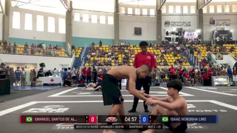Emanuel Santos De Almeida vs Isaac Noronha Lins 2025 ADCC Brazilian Nationals