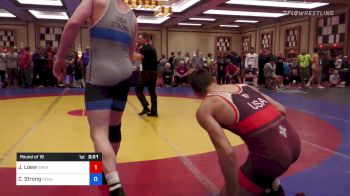 86 kg Round Of 16 - Jonathan Loew, SPAR/TMWC vs Connor Strong, Pennsylvania RTC