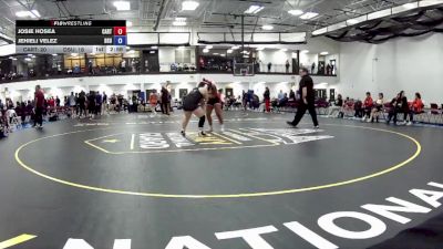180 lbs Round 5 (16 Team) - Josie Hosea, Carthage University vs Jehieli Velez, Delaware State University