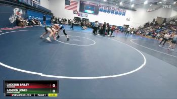 144 lbs Cons. Round 4 - Jackson Bailey, Alliance vs Landon Jones, Lander Valley