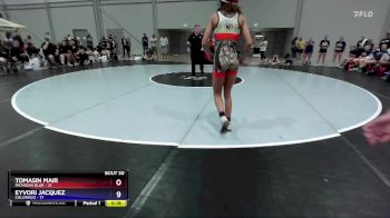 110 lbs Placement Matches (16 Team) - Nakayla Dawson, Michigan Blue vs Rylee Balcazar, Colorado