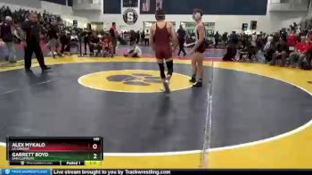 145 lbs Champ. Round 2 - Alex Mykalo, La Canada vs Garrett Boyd, San Clemente