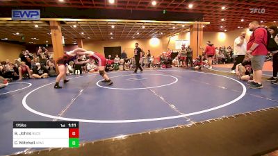 175 lbs Rr Rnd 2 - Bryce Johns, Buccaneer Wrestling vs Connor Mitchell, Apache Youth Wrestling