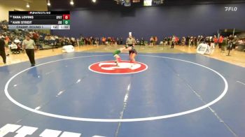 126 lbs Champ. Round 1 - Kari Streit, John S. Battle vs Tana Loving, Spotsylvania