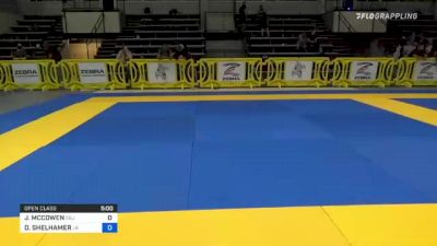 JOHN MCCOWEN vs DUSTIN SHELHAMER 2021 Pan IBJJF Jiu-Jitsu No-Gi Championship