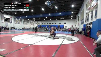 175 Boys Cons. Round 3 - Cristian Flechas, Tri-City Christian vs Adrian Garcia, San Diego