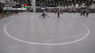 150 lbs Champ. Rd Of 64 - Sean Griffin, Central Catholic Wrestling Club vs Bradley Caygill, Daniel Cormier Wrestling Club