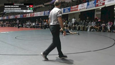 126 lbs Champ Round 1 (16 Team) - Griffin Delacruz, Grafton vs Hayden Mcandrews, Ocean Lakes