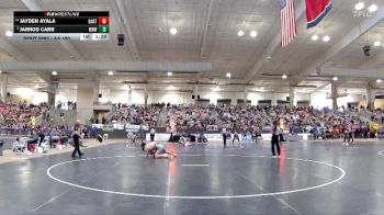 AA 190 lbs Champ. Round 1 - Jarrod Carr, Morristown-Hamblen High School West vs Jayden Ayala, Bartlett High School