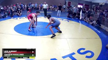 125 lbs Cons. Semi - TomyGun Magallanes, Dethrone vs Jack Albright, IRON EAGLES