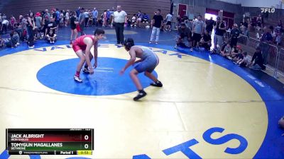 125 lbs Cons. Semi - TomyGun Magallanes, Dethrone vs Jack Albright, IRON EAGLES