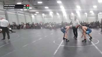 165 lbs Round 1 (10 Team) - Ethan Bowman, Grindstone WC vs Zach Schrage, Savage WA Black