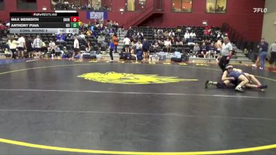 133 lbs Cons. Round 4 - Max Meredith, Shorter vs Anthony Piaia, Keiser University