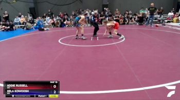 127 lbs Cons. Semi - Addie Russell, WA vs Xela Kowoosh, WA