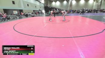 157C Semifinal - Cole Sackett, St. Michael The Archangel vs Brogan Trollope, Pine Creek