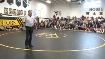 132 lbs Quarterfinal - Jon Gonzalez, West Marshall vs Matthew Donovan, South Winneshiek