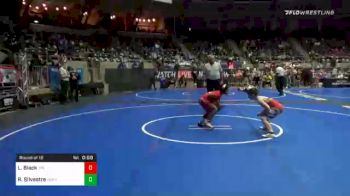 100 lbs Prelims - Luke Black, Vinita Kids Wrestling vs Rico Silvestre, Harvey Twisters