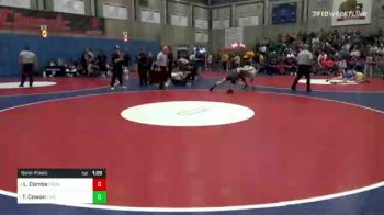 161 lbs Semifinal - Luke Combs, Frontier vs Timothy Cowan, Livermore
